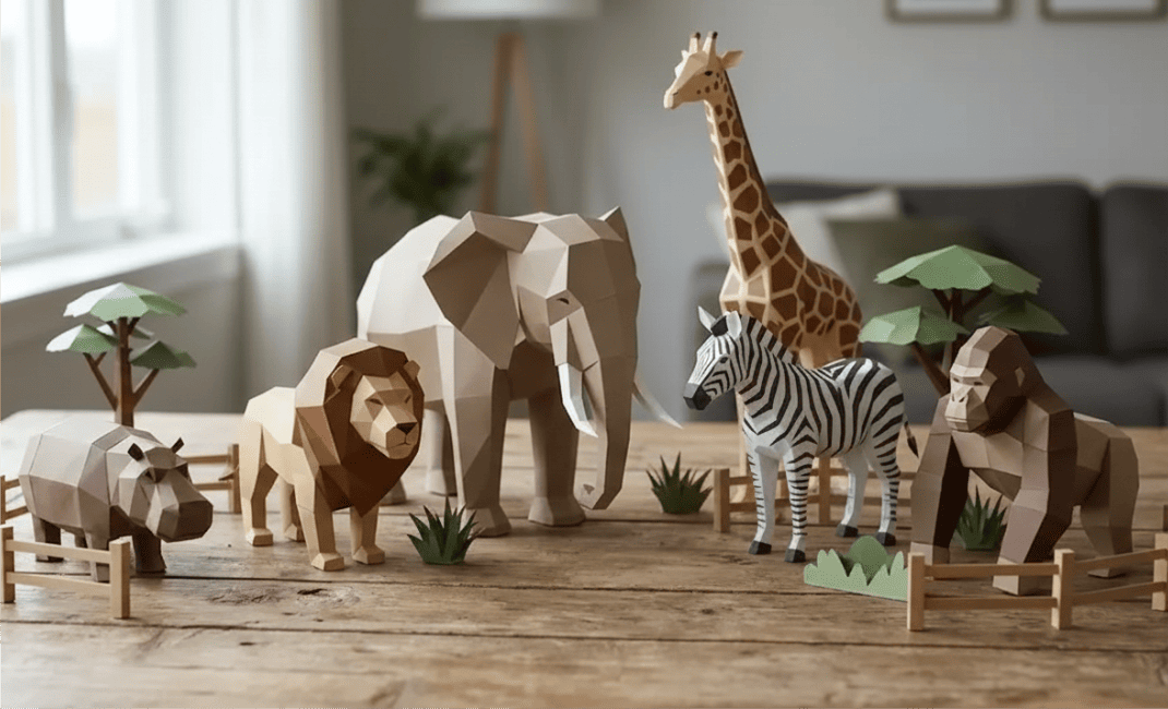 PAPERCRAFT ZOO